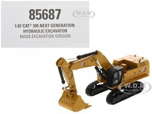 CAT Caterpillar 395 Next-Generation Hydraulic Excavator (Mass Excavation Version) Yellow High Line Series 7 (HO)