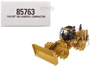 CAT Caterpillar 836 Landfill Compactor Yellow High Line Series