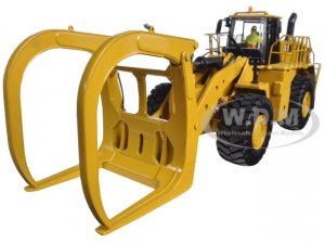 CAT Caterpillar 988K Wheel Loader with Grapple with Operator High Line Series 1 50