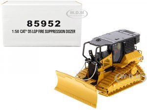 CAT Caterpillar D5 LGP Track Type Tractor Fire Dozer Yellow with Operator High Line Series