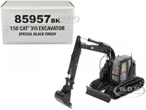 CAT Caterpillar 315 Track Type Hydraulic Excavator Special Black Finish with Operator High Line Series 1 50