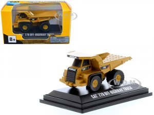 CAT Caterpillar 770 Offâ€“Highway Truck Yellow Micro-Constructor Series