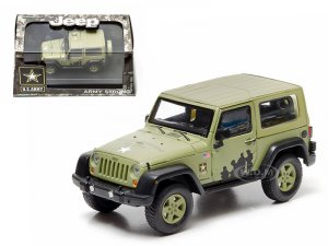 2012 Jeep Wrangler U.S. Army Hard Top Light Green With Display Showcase