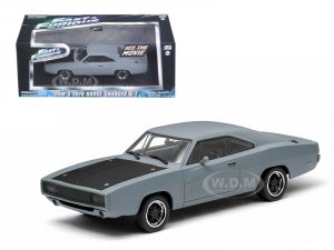 Doms 1970 Dodge Charger R T Primered Grey Fast and Furious Movie (2009)
