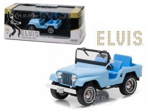 1963 Jeep CJ5 Sierra Blue Elvis Presley (1935-1977)