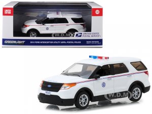 2014 Ford Interceptor Utility Postal Police United States Postal Service (USPS) White