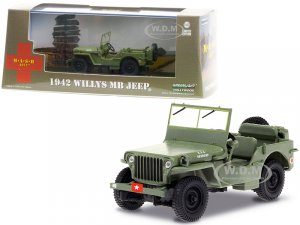 1942 Willys MB Jeep Army Green MASH (1972-1983) TV Series