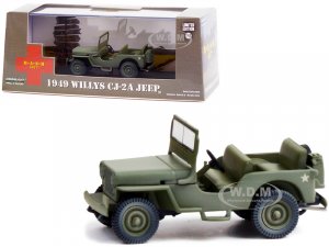 1949 Willys CJ-2A Jeep Army Green MASH (1972-1983) TV Series