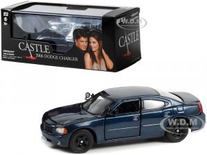 2006 Dodge Charger Police Midnight Blue Pearlcoat Detective Kate Beckett - Castle (2009-2016) TV Series