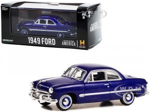 1949 Ford Coupe Blue Metallic The Cars That Made America (2017-Present) TV Series