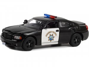 2006 Dodge Charger Police CHP (California Highway Patrol) Black The Rookie (2018-Current) TV Series