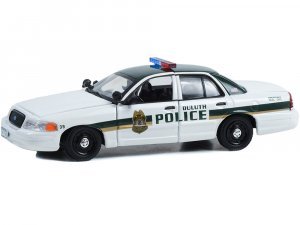2006 Ford Crown Victoria Police Interceptor White and Green Duluth Police (Minnesota) Fargo (2014-2020) TV Series