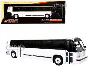1999 TMC RTS Transit Bus Blank White The Vintage Bus & Motorcoach Collection 7 (HO)