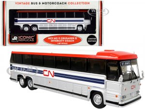 1980 MCI MC-9 Crusader II Intercity Coach Bus St. Johns CN Canadian National Vintage Bus & Motorcoach Collection  (HO)