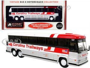 1980 MCI MC-9 Crusader II Intercity Coach Bus Atlanta Carolina Trailways Vintage Bus & Motorcoach Collection  (HO)