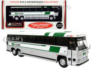 1980 MCI MC-9 Crusader II Intercity Coach Bus Union Station Toronto (Ontario Canada) GO Transit Vintage Bus & Motorcoach Collection  (HO)