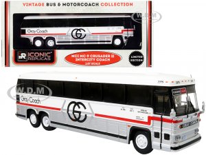 1980 MCI MC-9 Crusader II Intercity Coach Bus Toronto - Guelph (Ontario Canada) Gray Coach Vintage Bus & Motorcoach Collection 7 (HO)