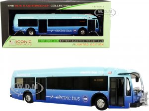 Proterra ZX5 Battery-Electric Transit Bus #65 Chicago (Illinois) Blue The Bus & Motorcoach Collection  (HO)