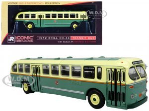 1952 CCF-Brill CD-44 Transit Bus CTA (Chicago Transit Authority) Chicago Surface Lines Kimball-Peterson Vintage Bus & Motorcoach Collection (HO)