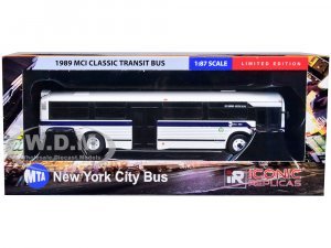 1989 MCI Classic Transit Bus MTA New York Q11 Subway-Queens Blvd. MTA New York City Bus Series 7