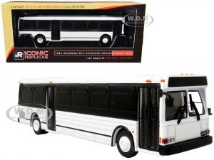 1980 Grumman 870 Advanced Design Transit Bus Plain White Vintage Bus & Motorcoach Collection