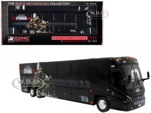 MCI J4500 Coach Bus Arrow Stage Lines - Veteran Strong Black The Bus & Motorcoach Collection