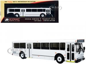 2006 Orion V Transit Bus Blank White