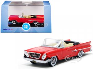 1961 Chrysler 300 Convertible Mardi Gras Red  (HO) Scale