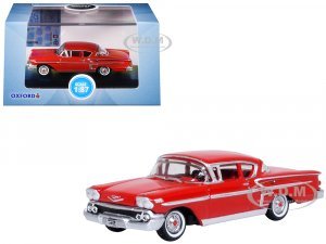 1958 Chevrolet Impala Sports Coupe Rio Red (HO) Scale