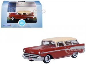 1957 Chevrolet Nomad Adobe Beige with Sierra Gold Top (HO) Scale