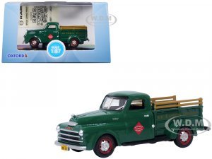 1948 Dodge B-1B Pickup Truck Green Railway Express Agency (HO) Scale