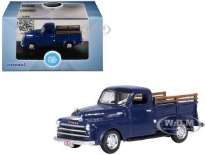 1948 Dodge B-1B Pickup Truck Waterway Blue (HO) Scale