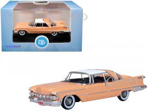 1959 Chrysler Imperial Crown 2 Door Hardtop Persian Pink with White Top  (HO) Scale