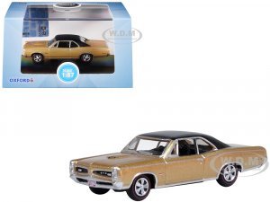 1966 Pontiac GTO Martinique Bronze Metallic with Black Top (HO) Scale