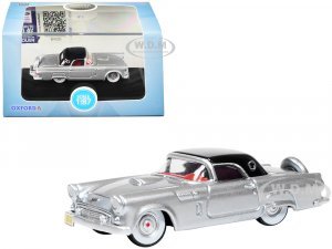1956 Ford Thunderbird Gray Metallic with Raven Black Top  (HO) Scale