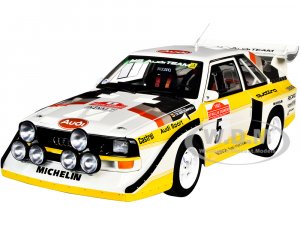 Audi Quattro S1 #5 W. Roehrl - Ch. Geistdoerfer Winner Rally San Remo (1985)