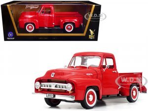 1953 Ford F-100 Pickup Truck Red