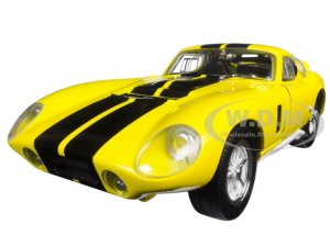 1965 Shelby Cobra Daytona Coupe Yellow with Black Stripes