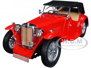 1947 MG TC Midget Red