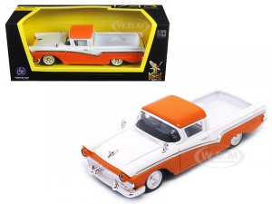 1957 Ford Ranchero Orange and White