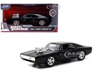 Doms Dodge Charger R/T Black Fast & Furious 7 (2015) Movie