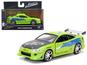Brians 1995 Mitsubishi Eclipse Green with Graphics Fast & Furious Movie