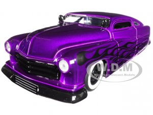 1951 Mercury Purple with Flames Big Time Kustoms Series