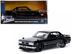 Brians Nissan Skyline 2000 GT-R (KPGC10) Black Fast & Furious Movie