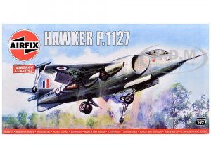 Level 1 Model Kit Hawker P.1127 Aircraft Plastic Model Kit by Airfix