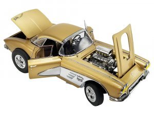 1961 Chevrolet Corvette Gasser Rat Finks The Fugitive Vette Gold Metallic