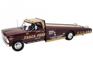 1970 Ford F-350 Ramp Truck Burgundy and Gold Tasca Ford