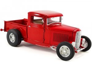 1932 Ford Hot Rod Pickup Truck Red