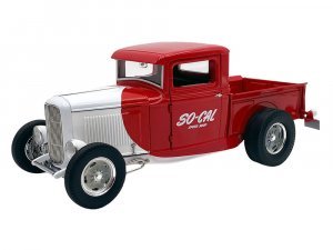 1932 Ford Pickup Truck So-Cal Speed Shop Red and White