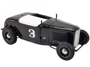 1932 Ford Salt Flat Roadster #3 Black Vic Edelbrock